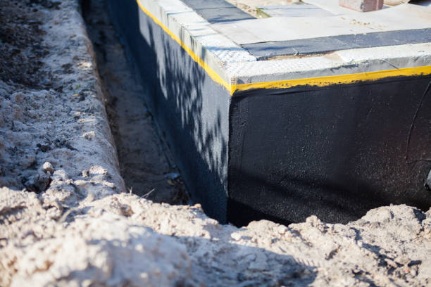 SJ Waterproofing Pros completing home waterproofing near Oregonia, OH